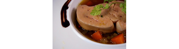 Pot au feu de foie gras
